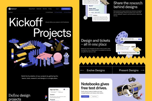 Abstract use case page design